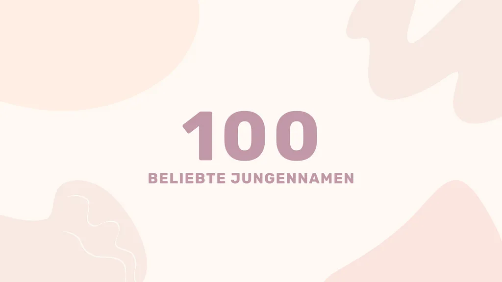 100 Beliebte Jungennamen